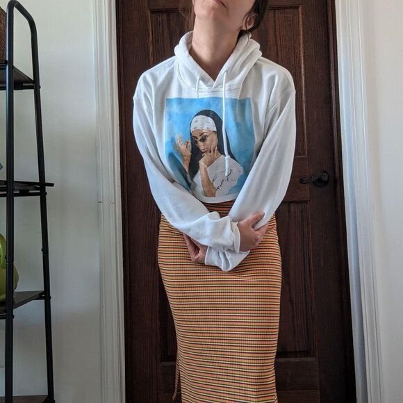 Aaliyah crop hoodie‎ - Picture 4 of 6